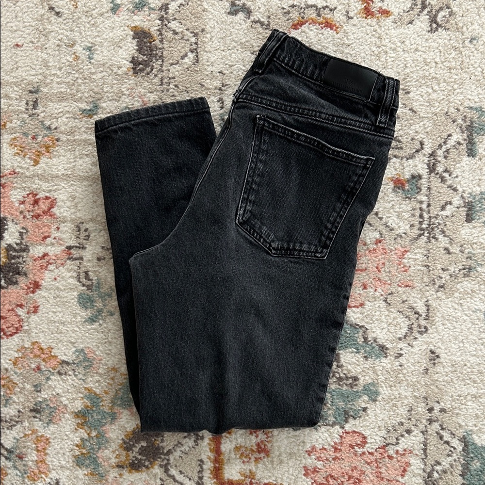 MANGO Black Jeans